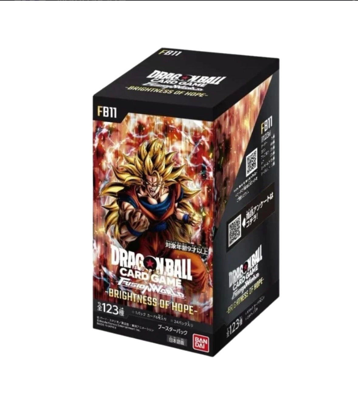 Dragon Ball Super Fusion World FB11 Brightness of Hope – Box JAP